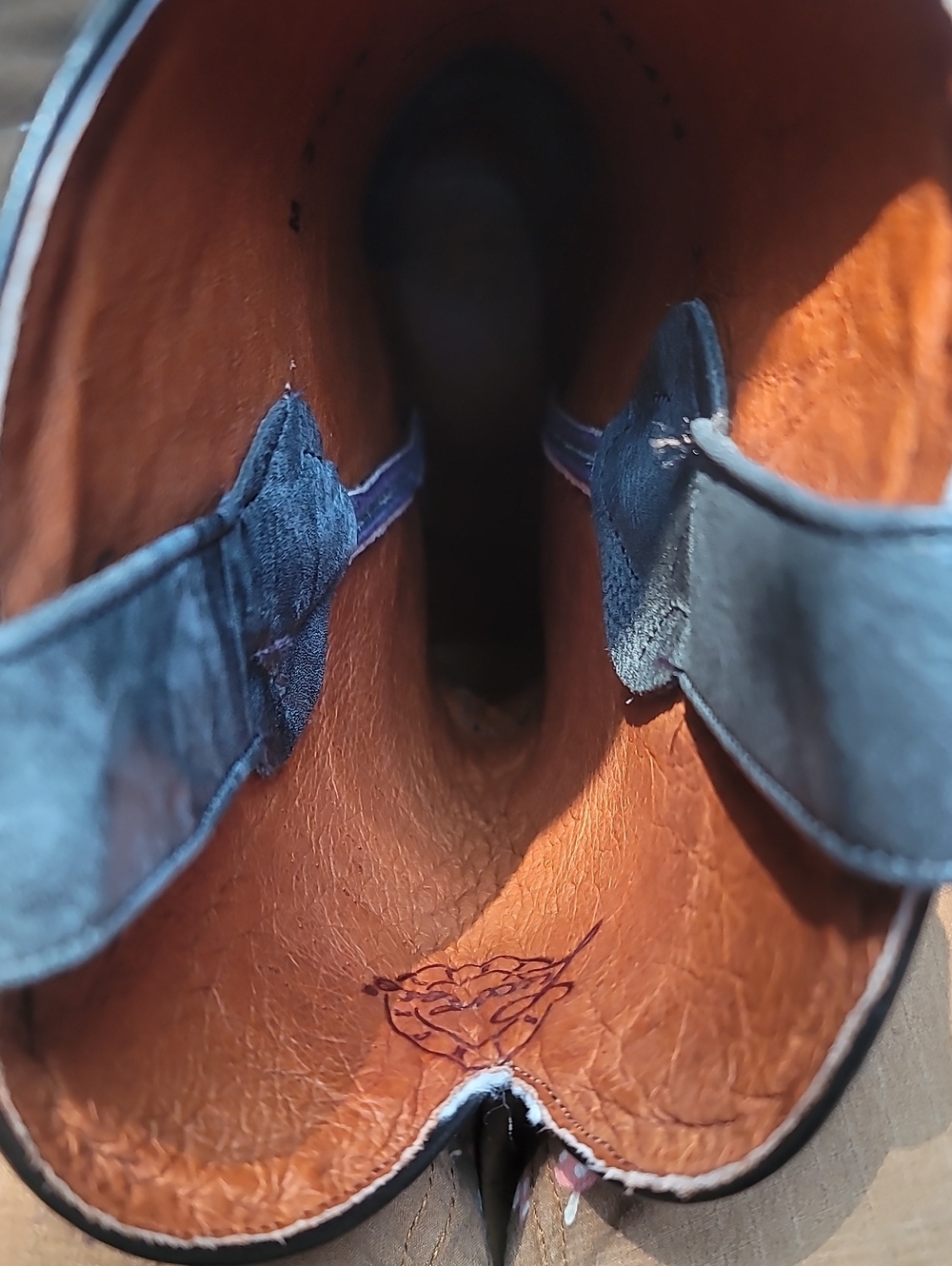 Luchesse Plato Calf Leather Western Cowgirl Boots - Picture 12 of 12
